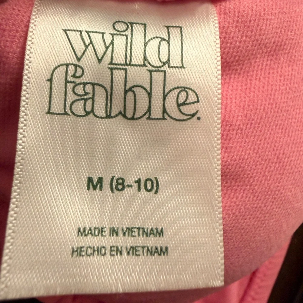 Wild Fable Pink Swim Top - Picture 3 of 3